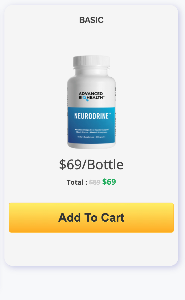 Order Neurodrine 1 bottle