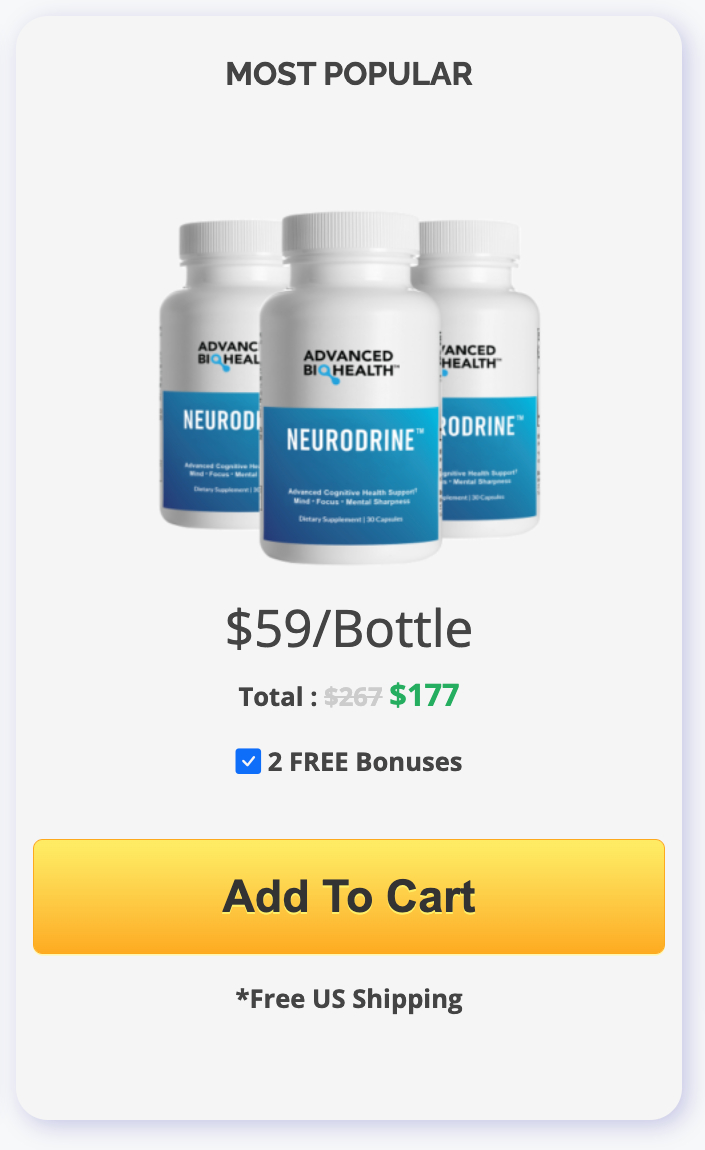 Order Neurodrine 3 bottles